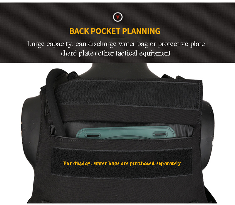 Black 1000D Tactical Vest (10)
