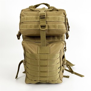 Khaki Army Backpack06