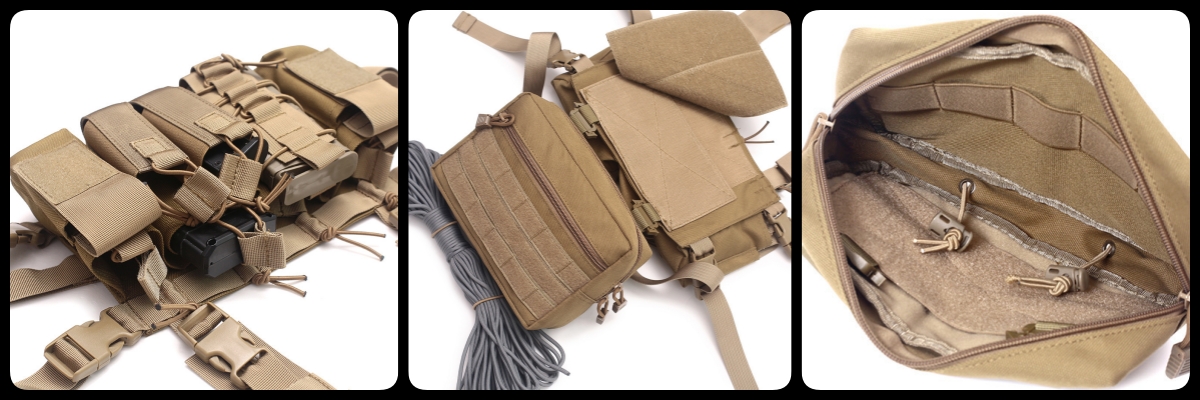 Militärische Brusttasche (1)