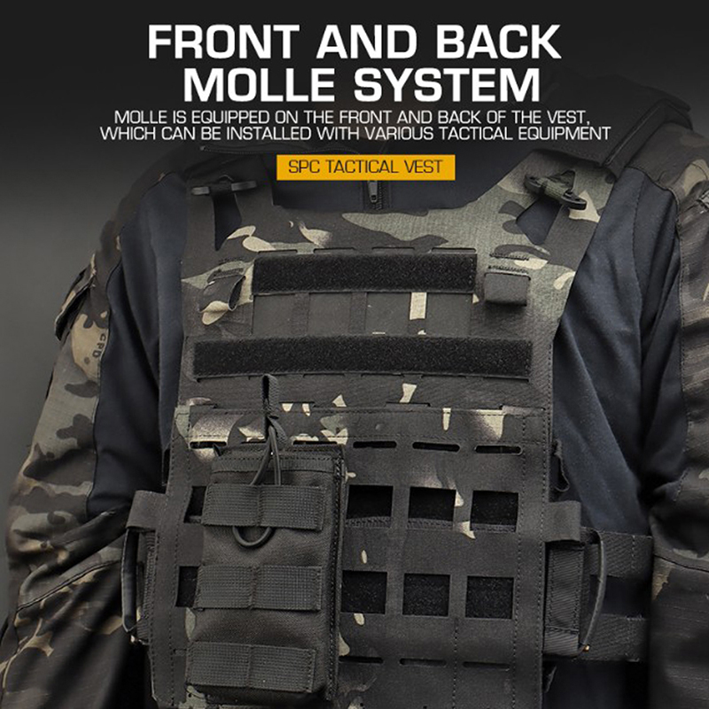 Molle System Tactical Combat Vest (၁၀) ထည်၊