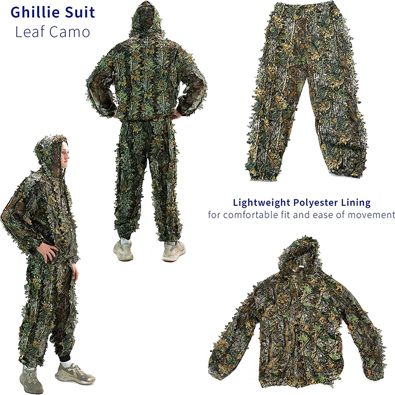 3D Leave Ghillie Suit (3)