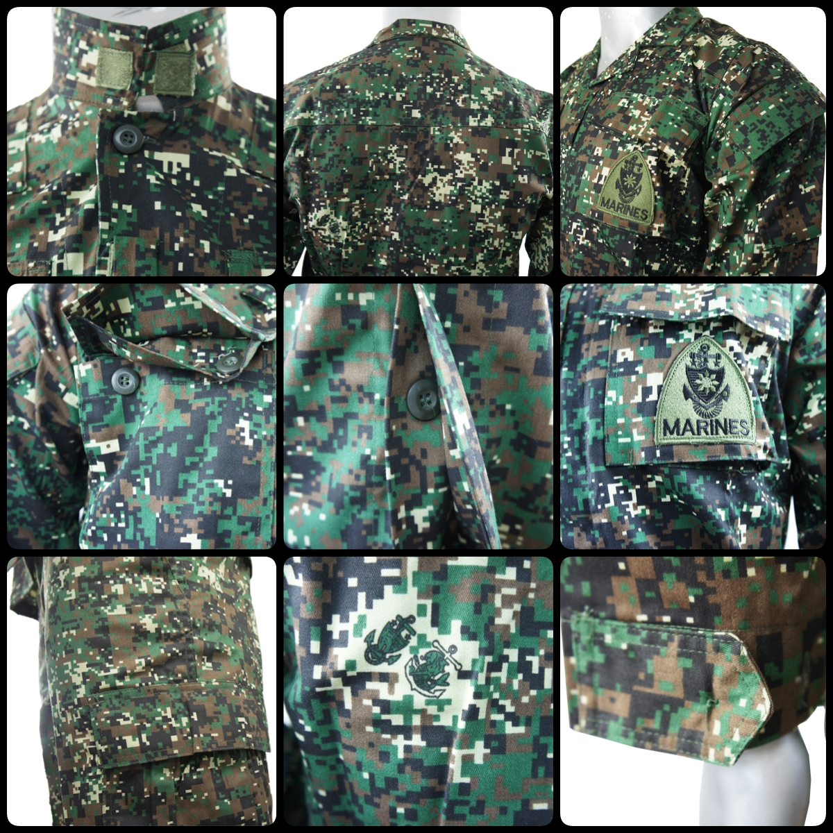 BDU Uniform Details