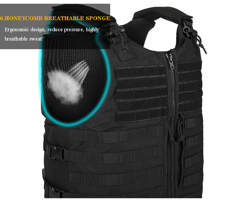 Black 1000D Tactical Vest (11)