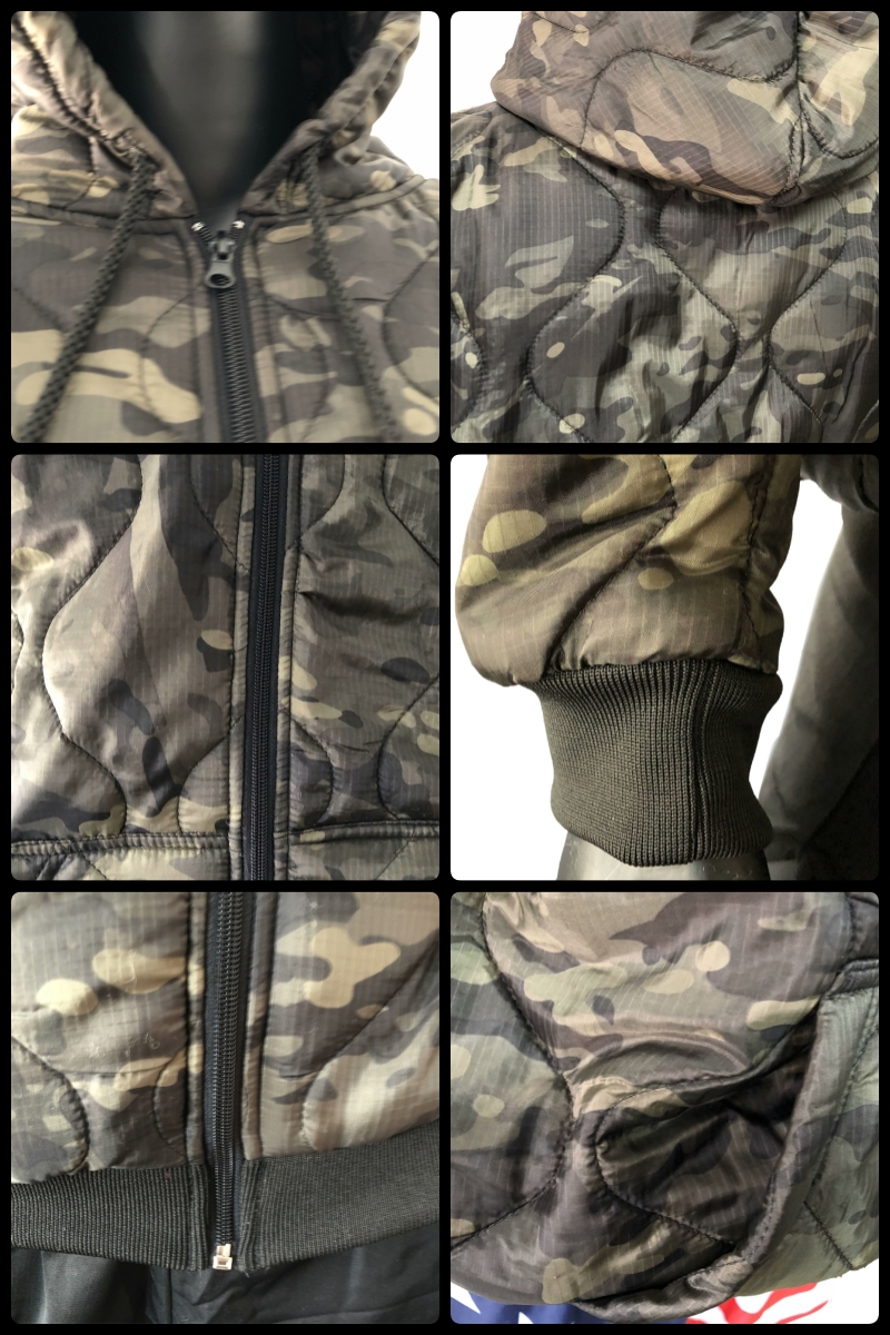 Black Multicamo Hoodie