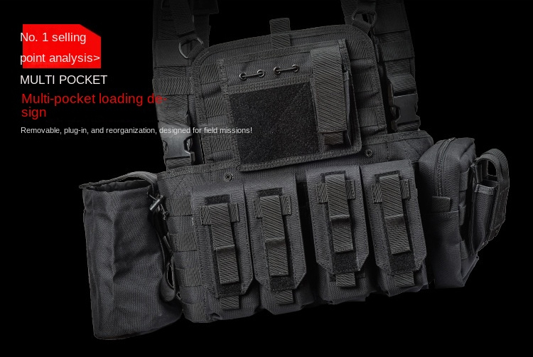 Military Tactical Combat Vest (7)