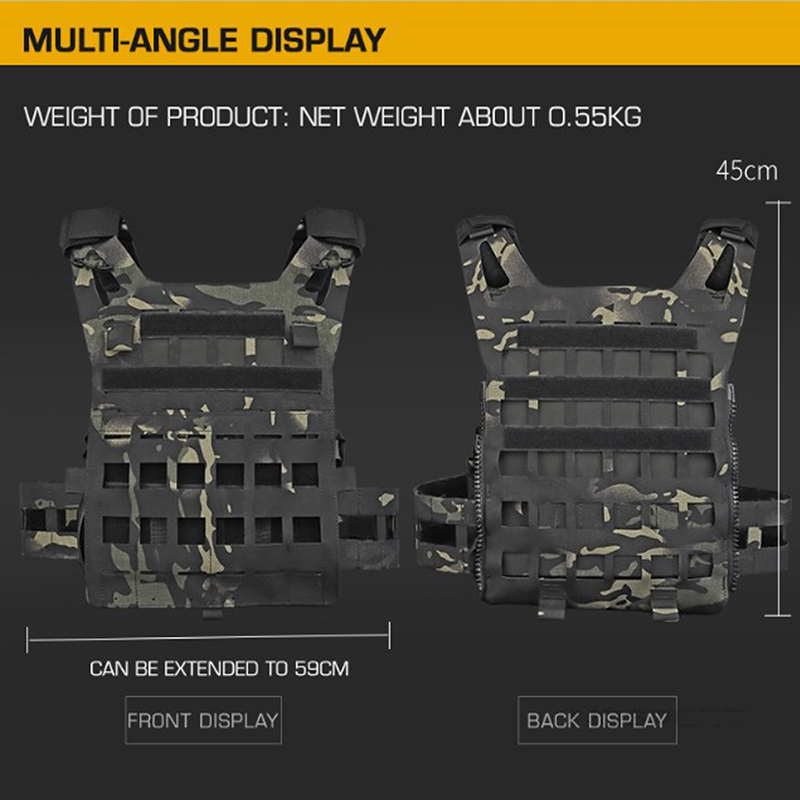 Molle System Tactical Combat Vest (3)