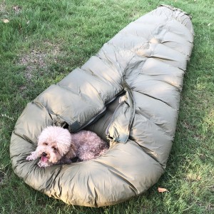 OD Green Duck Sleeping Bag (3)