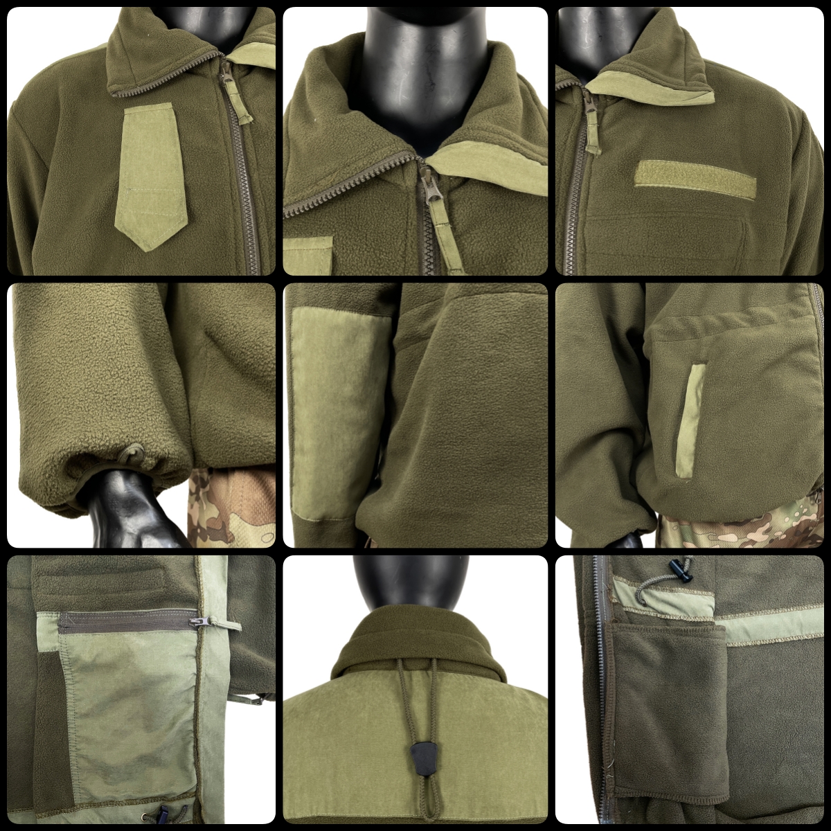 OD Green Fleece Jacket