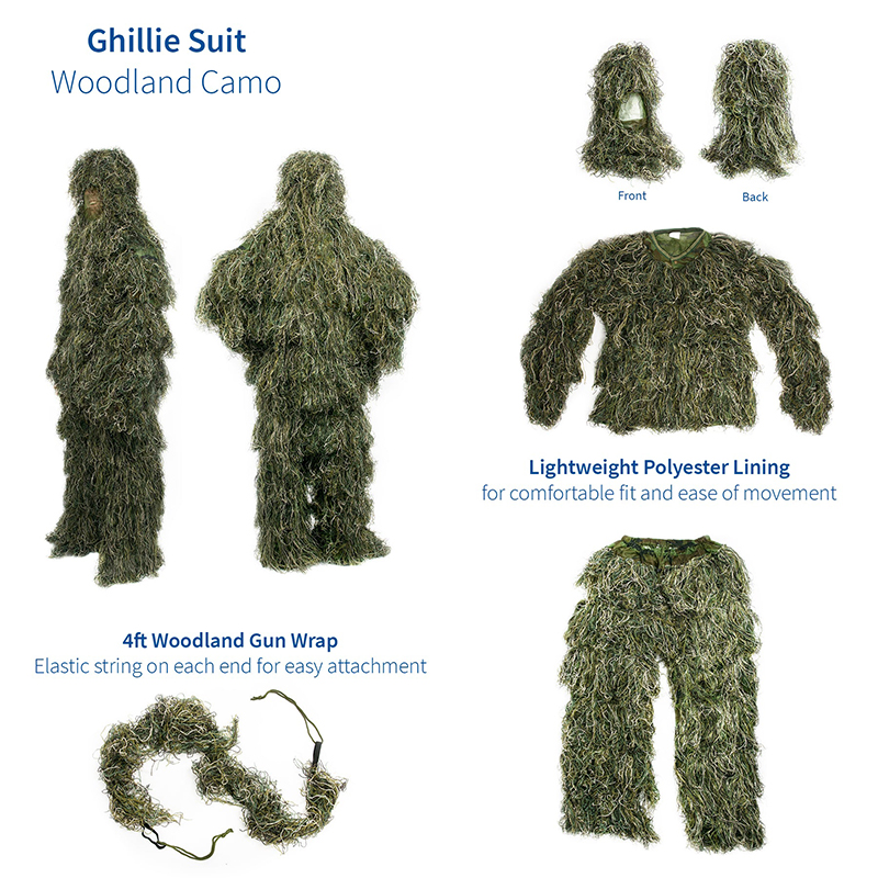 Woodland Ghillie Suit (8)