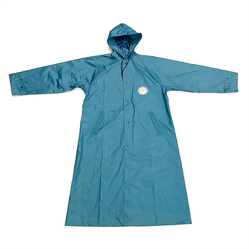 Blue Tactical Raincoat (2)