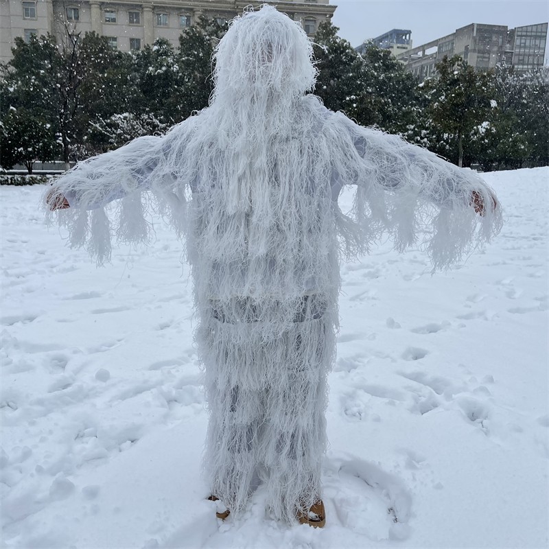 White Ghillie Suit05