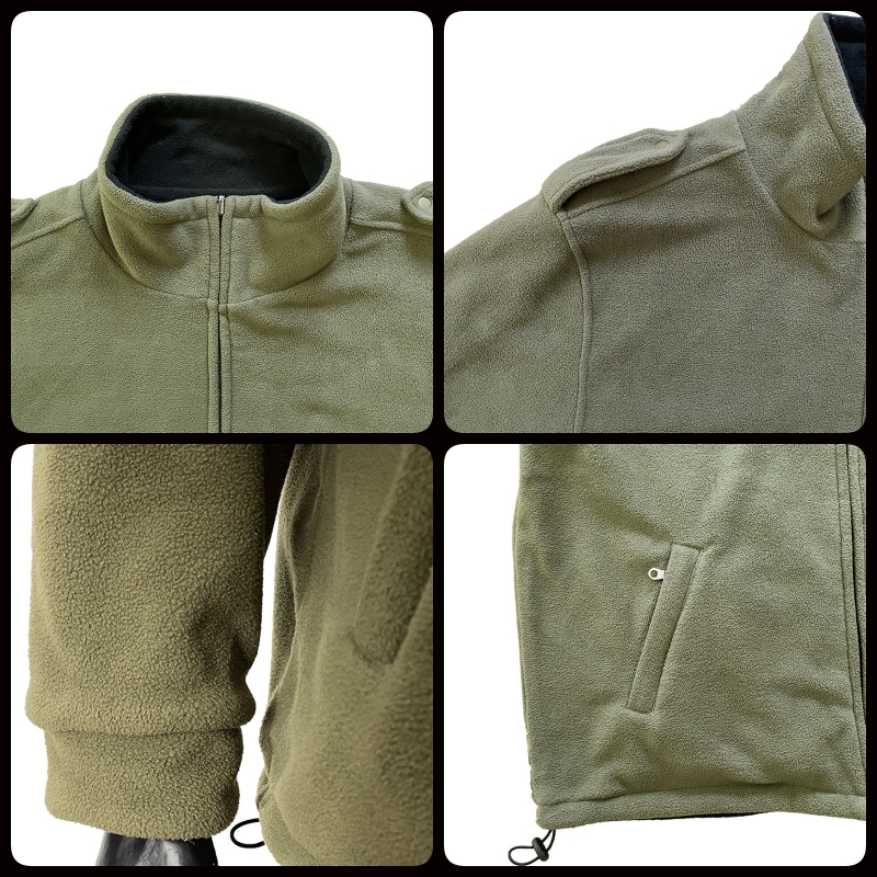 double sided Fleece Jacket Details